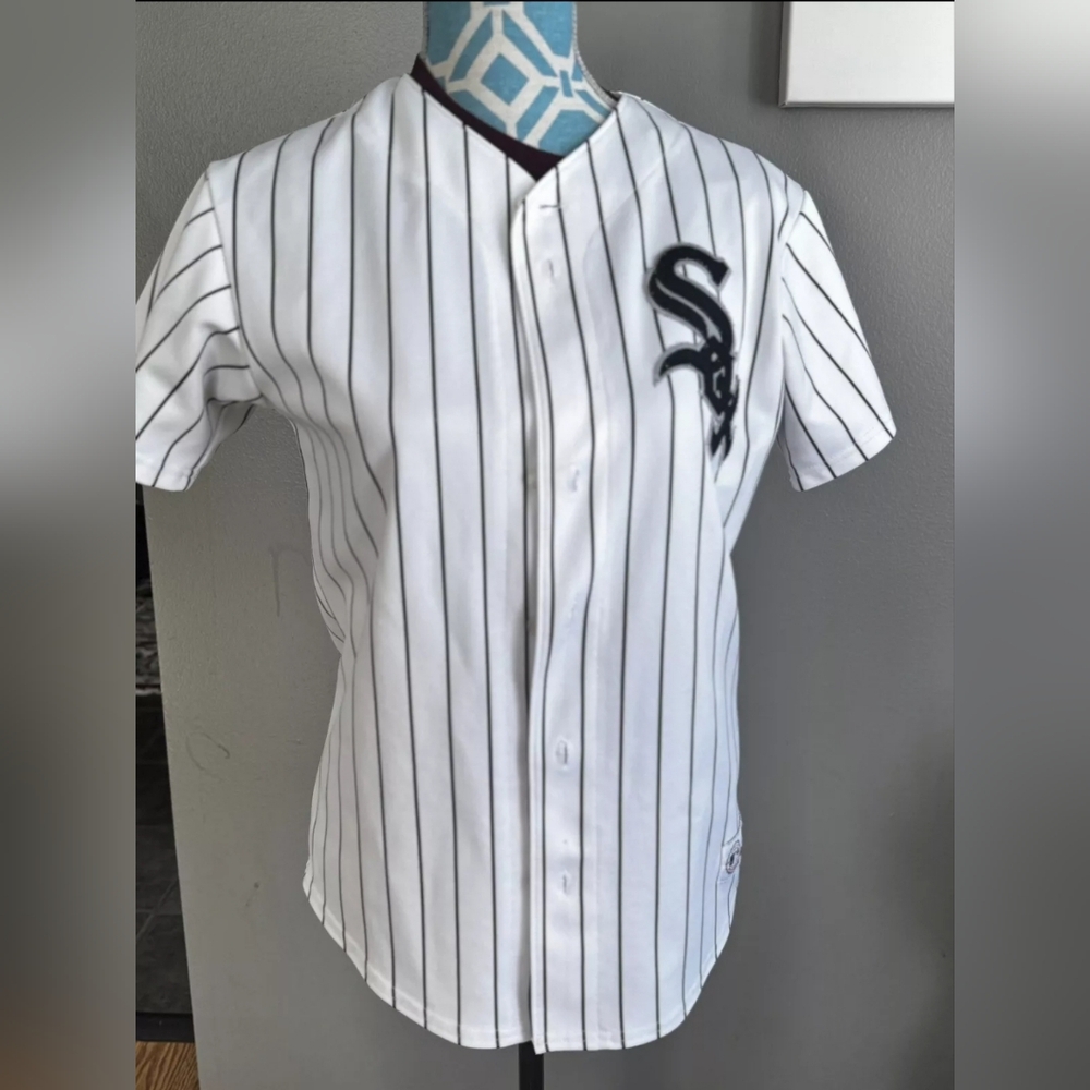 VINTAGE MAJESTIC MADE IN USA CHICAGO WHITE SOX #14 PAUL KONERKO JERSEY IN SIZE S